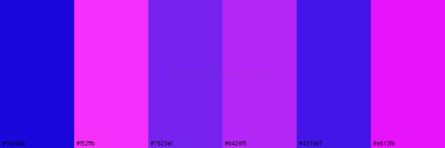 You are currently viewing Purple Blue Color Palettes