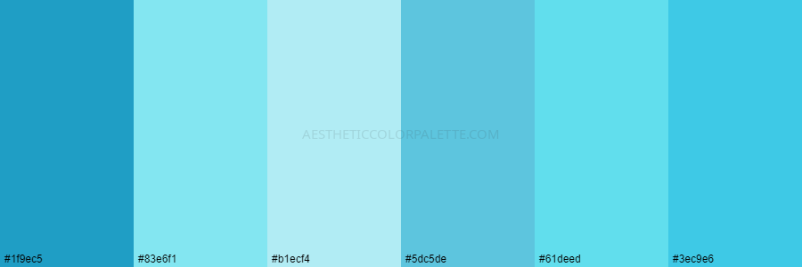 You are currently viewing Ocean Blue Color Palettes