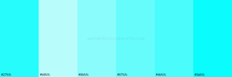 Read more about the article Bright Blue Color Palettes
