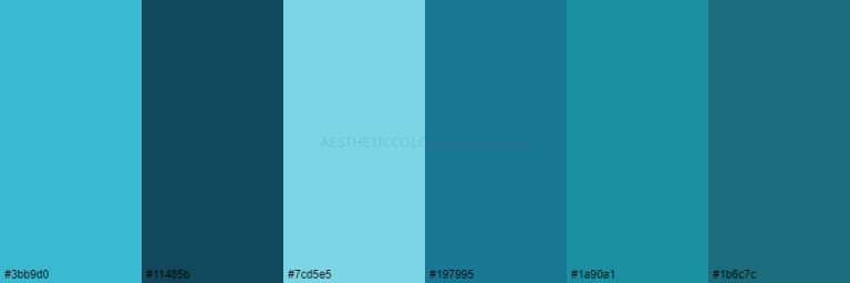 Read more about the article Teal Blue Color Palettes