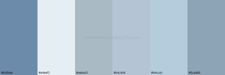 Read more about the article Grey Blue Color Palettes
