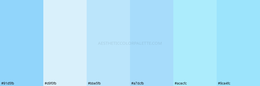 You are currently viewing Sky Blue Color Palettes
