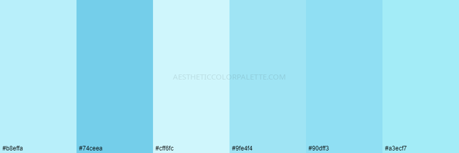You are currently viewing Baby Blue Color Palettes