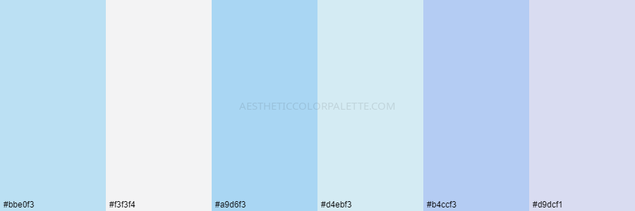 You are currently viewing Pastel Blue Color Palettes