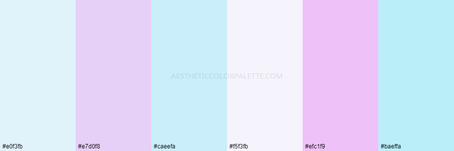 You are currently viewing Pastel Pink and Blue Color Palettes