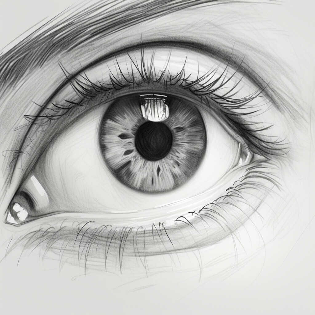 eye sketch 10