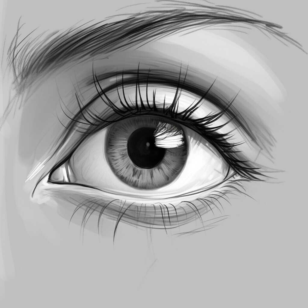 eye sketch 7