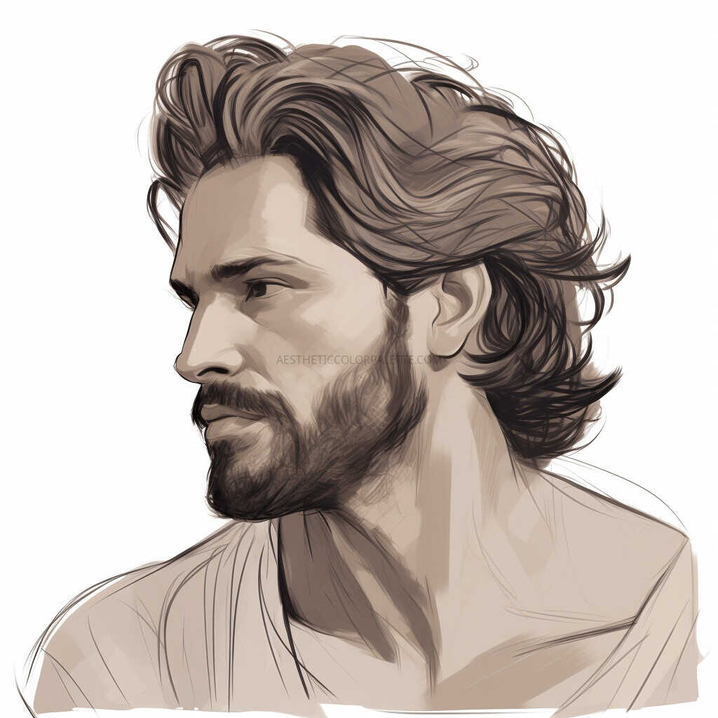 mens hairstyle sketch 17