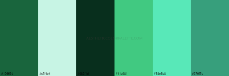 Read more about the article Emerald Green Color Palettes