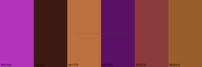 Read more about the article Brown and Purple Color Palettes