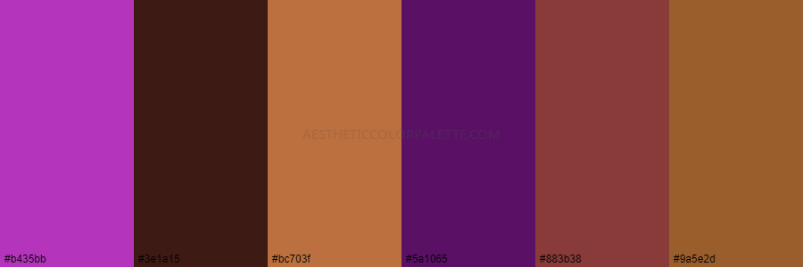 You are currently viewing Brown and Purple Color Palettes