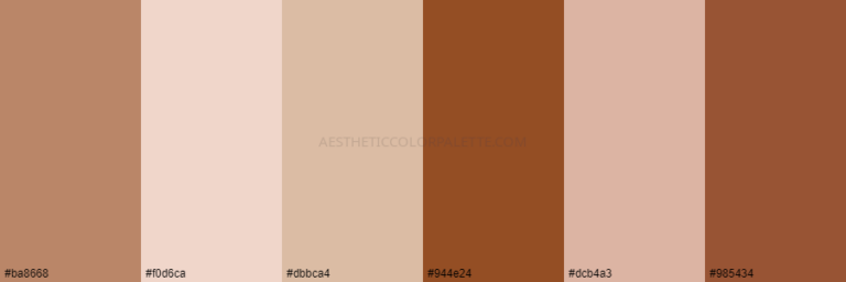 Read more about the article Pink Brown Color Palettes