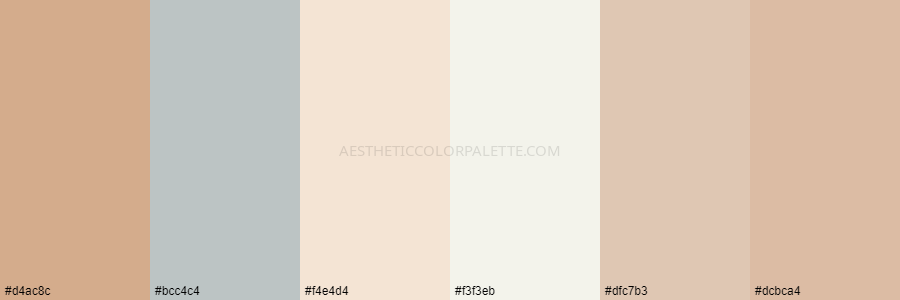 You are currently viewing Pastel Brown Color Palettes