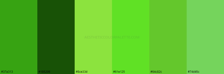 Read more about the article green color palettes