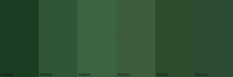 Read more about the article Hunter Green Color Palettes
