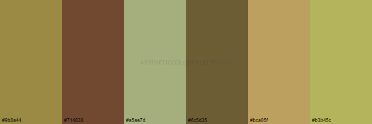 Read more about the article Green Brown Color Palettes