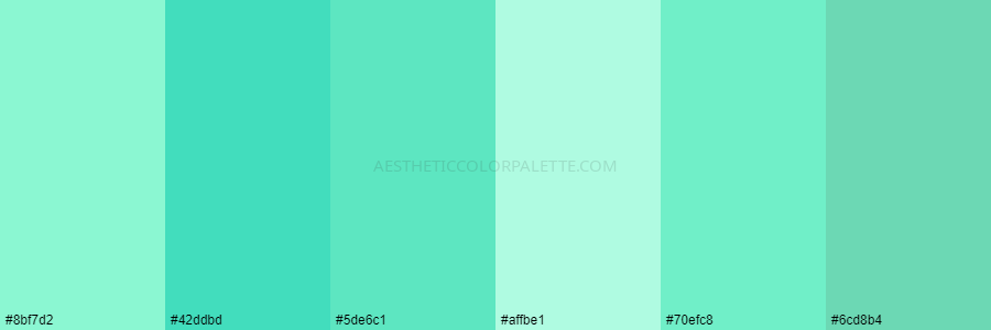 You are currently viewing Mint Green Color Palettes