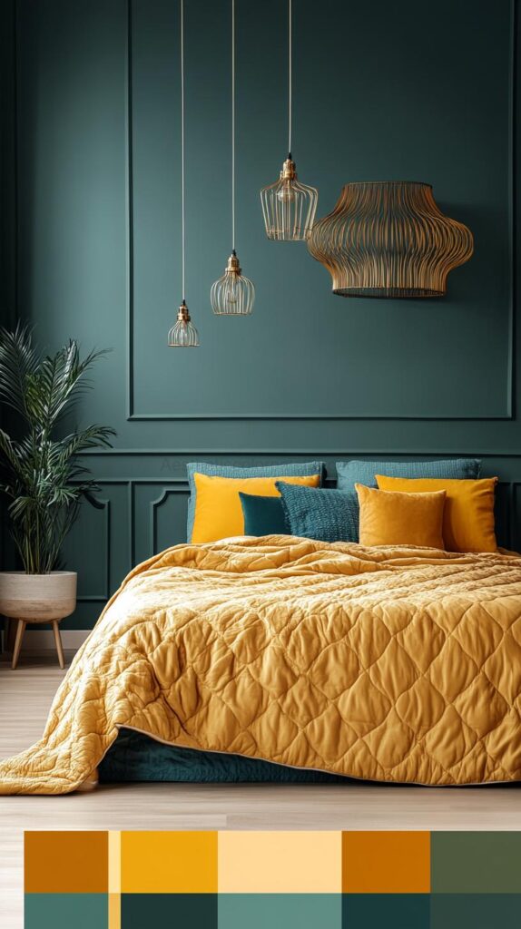 Aesthetic Bedroom Color Palettes 23