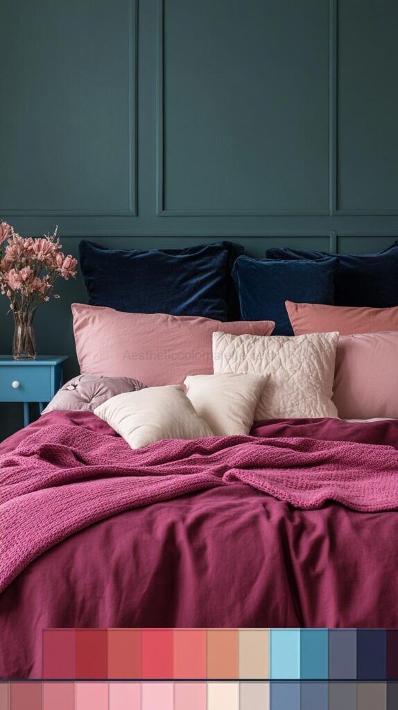 Aesthetic Bedroom Color Palettes 32