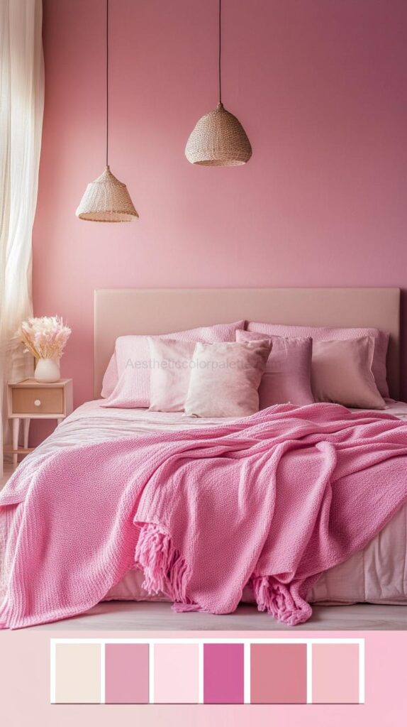 Pink Bedroom Color Palettes 22