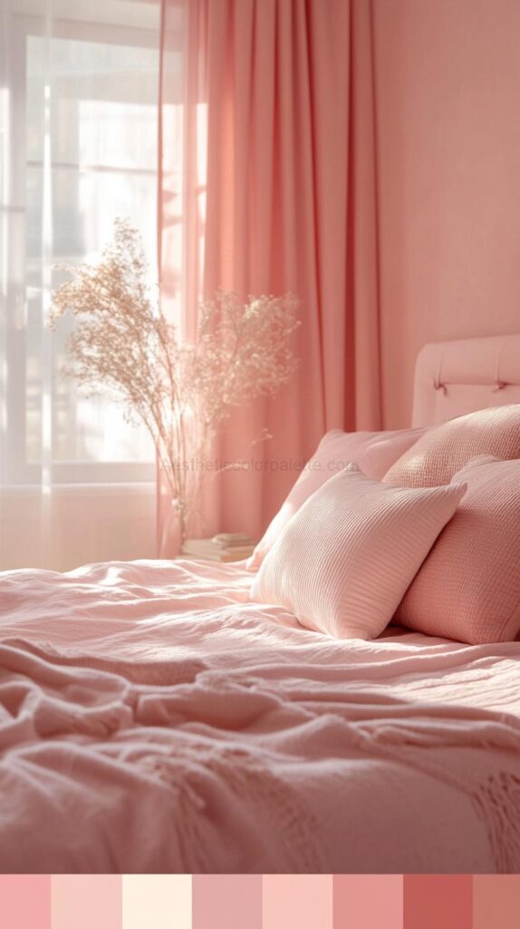 Pink Bedroom Color Palettes 23