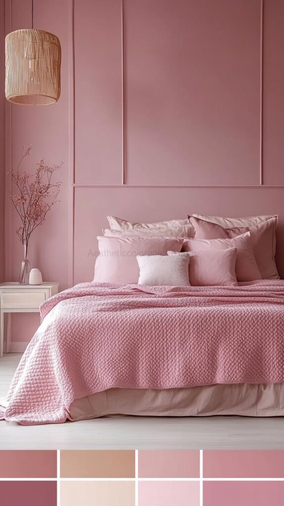 Pink Bedroom Color Palettes 28