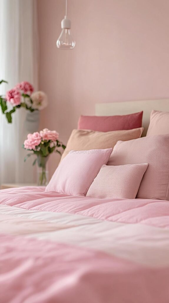 Pink Bedroom Color Palettes 30