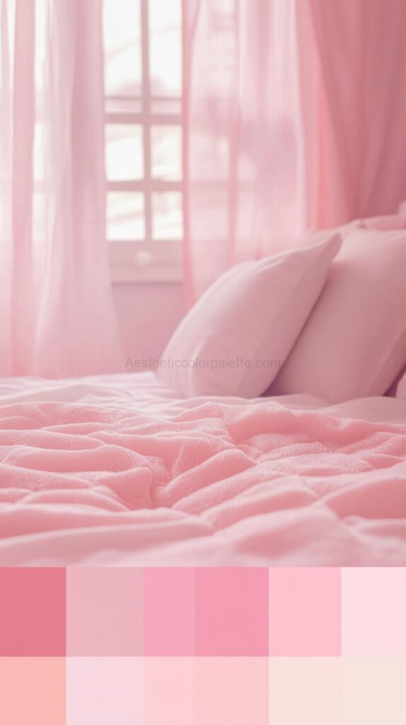 Pink Bedroom Color Palettes 7