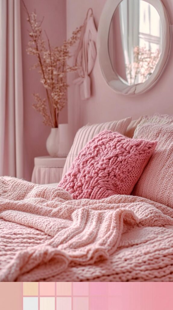 Pink Bedroom Color Palettes 9