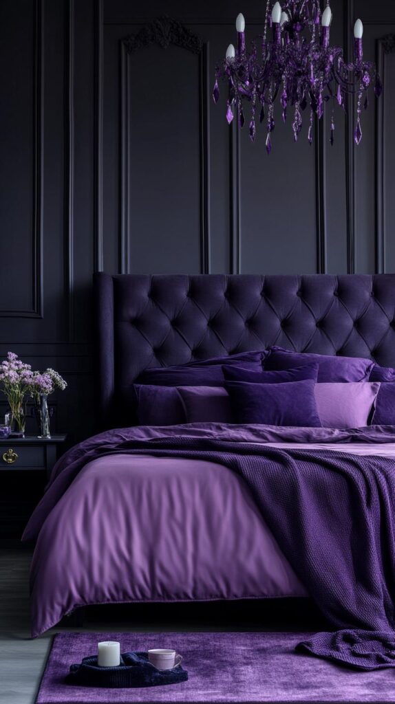 Purple Bedroom Color Palettes 14