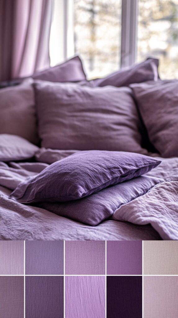 Purple Bedroom Color Palettes 18