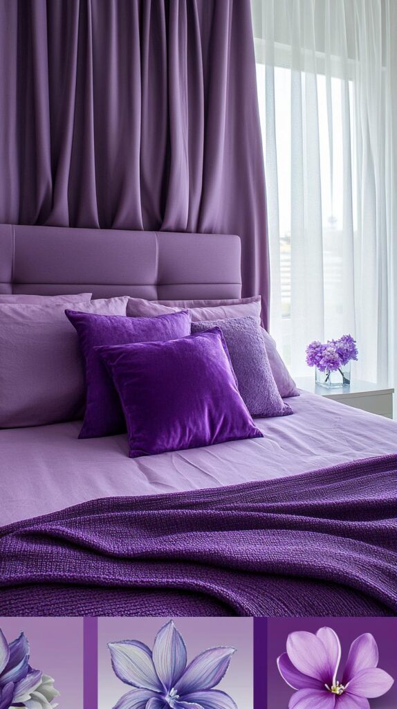 Purple Bedroom Color Palettes 21