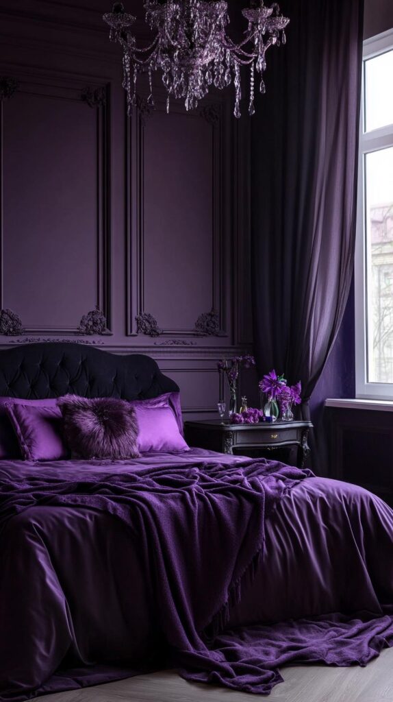 Purple Bedroom Color Palettes 29