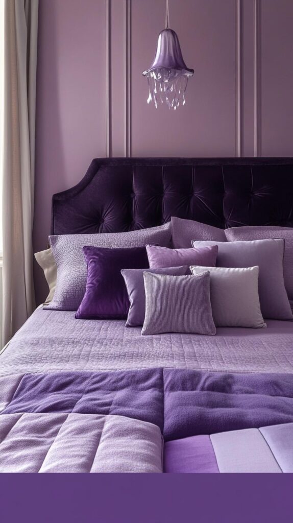 Purple Bedroom Color Palettes 5