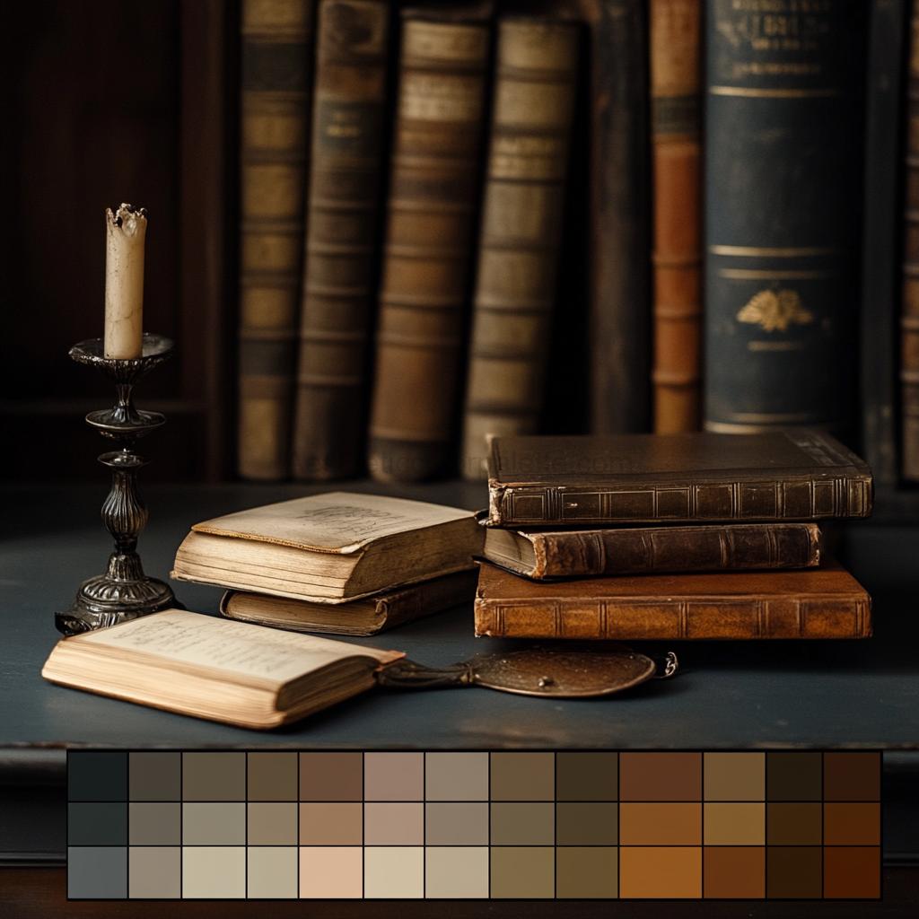 dark acadmia color palette (2)