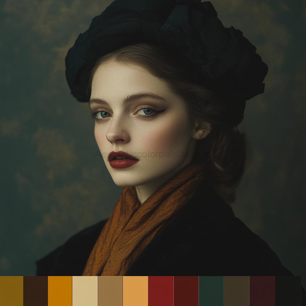 dark acadmia color palette (6)