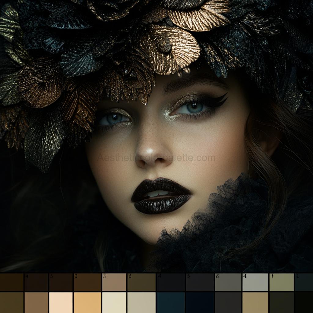 dark acadmia color palette (9)