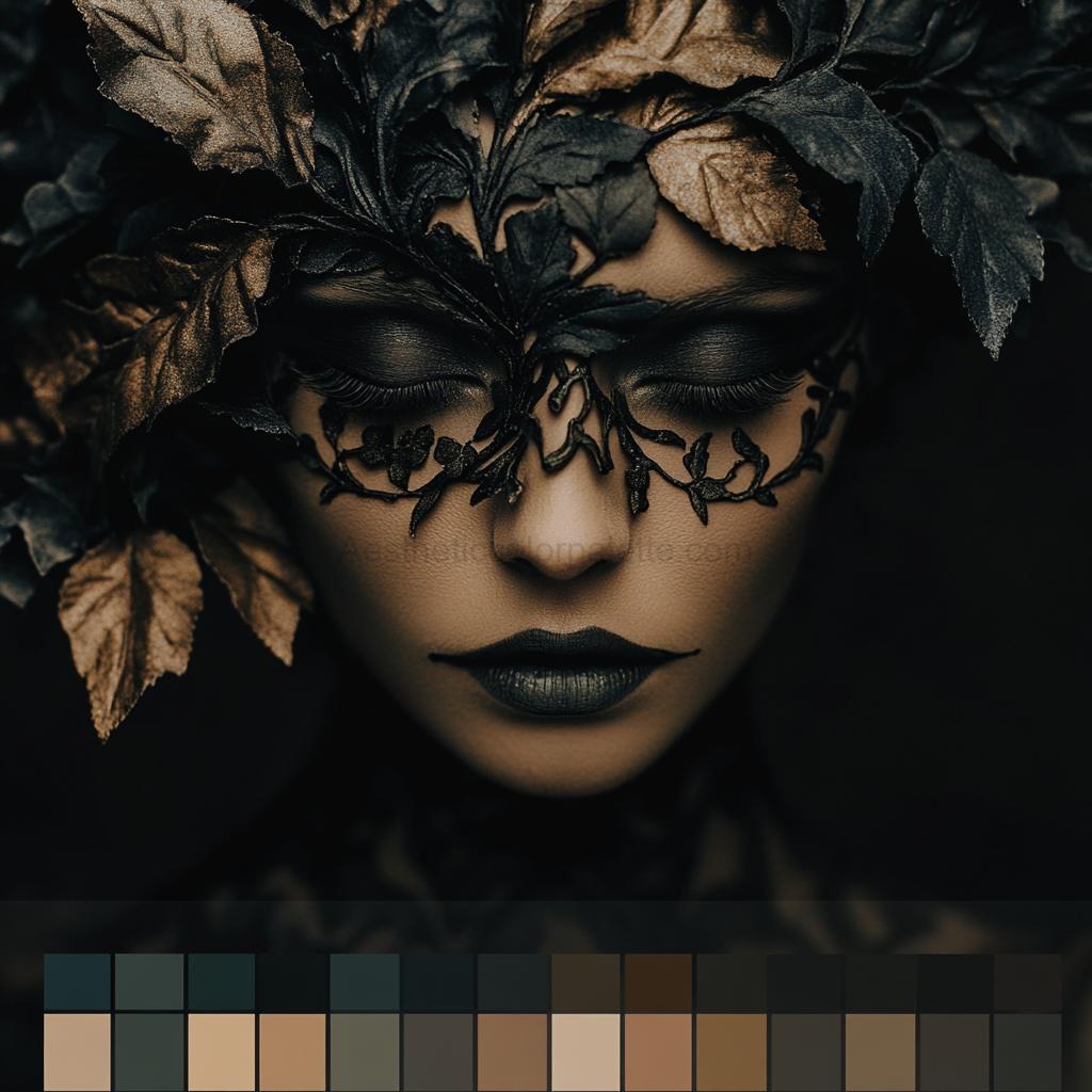 You are currently viewing Aesthetic Dark Color Palettes