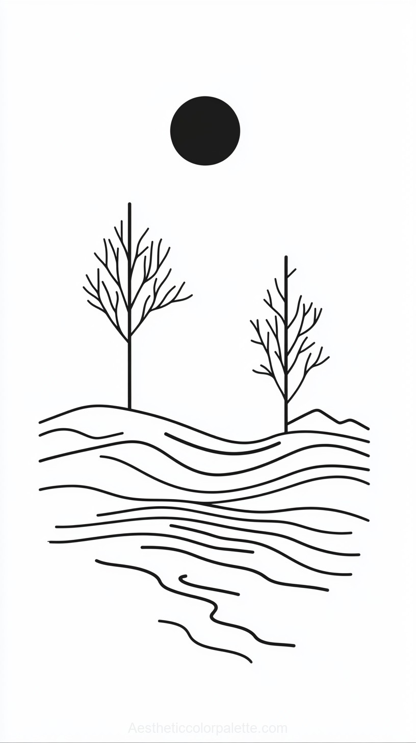 minimal black and white wallpaper 11