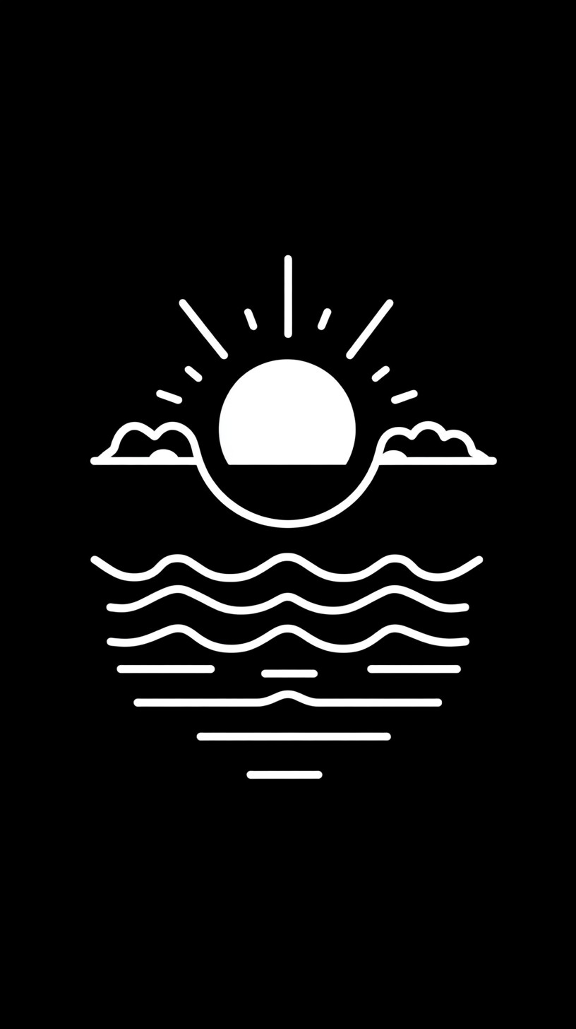 minimal black and white wallpaper 16