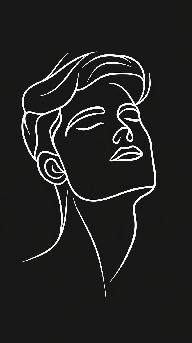 minimal black and white wallpaper 17