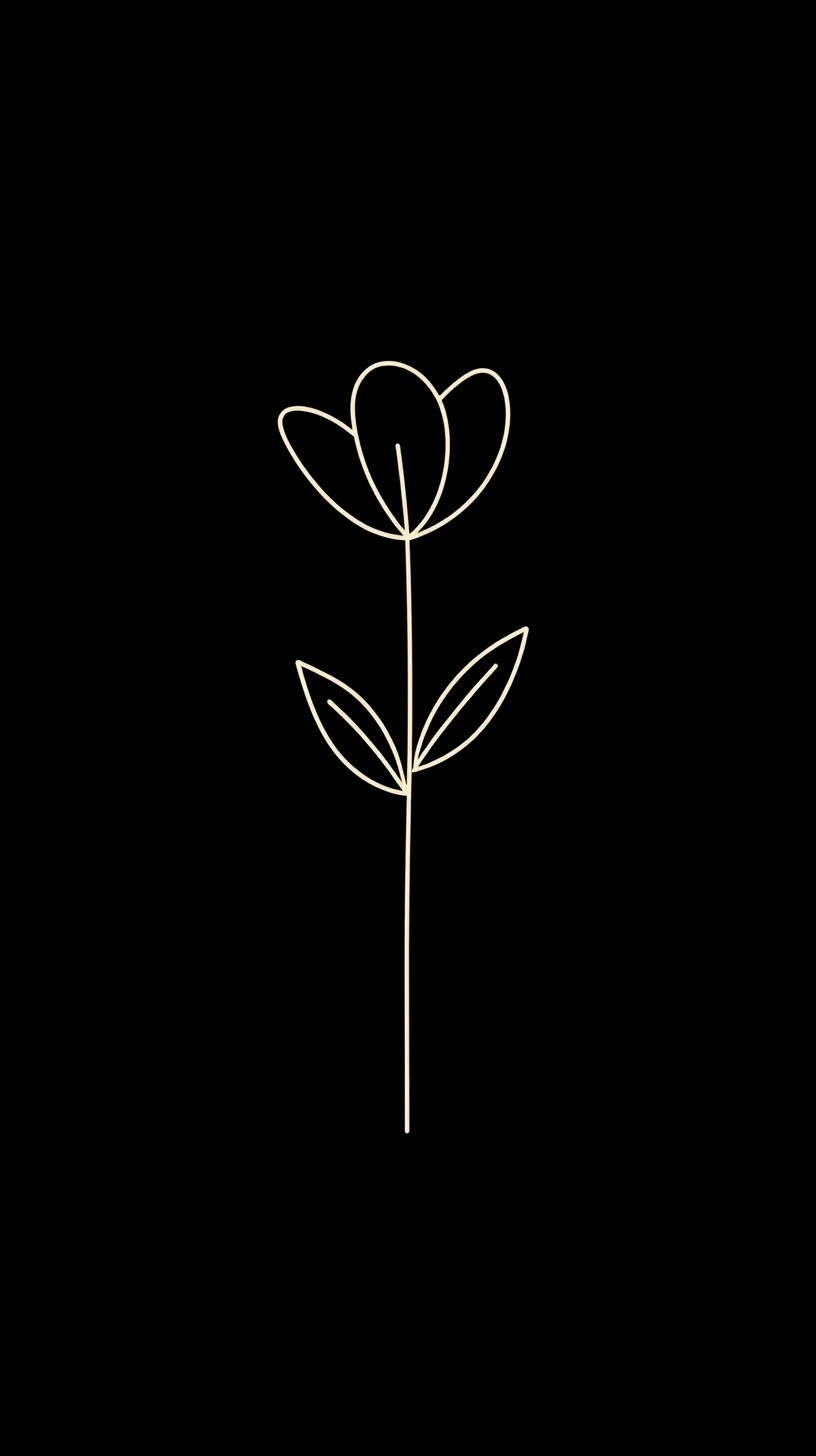 minimal black and white wallpaper 3