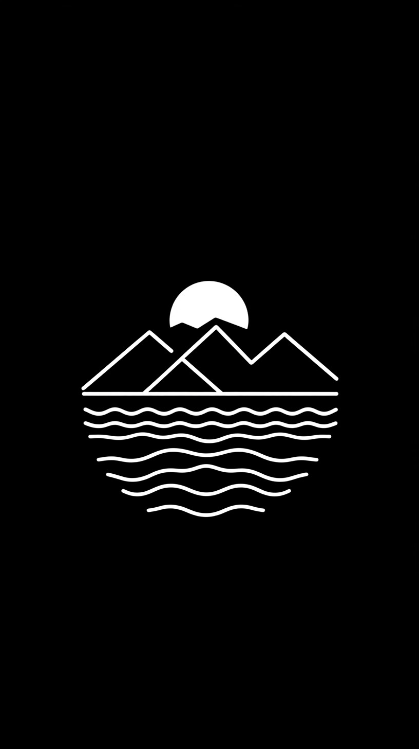 minimal black and white wallpaper 4