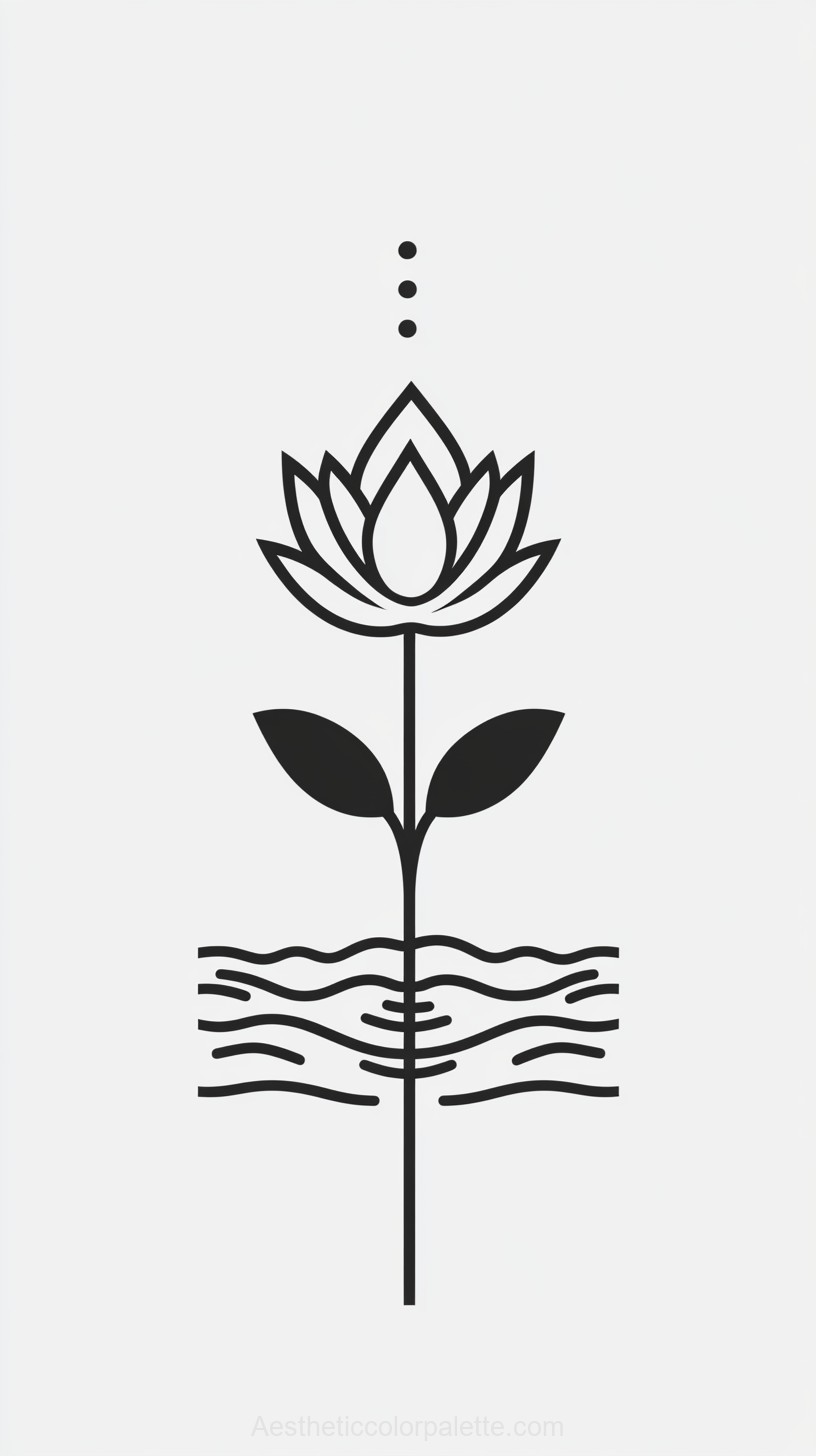 minimal black and white wallpaper 8